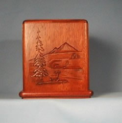 Picture of product Deer Scene Urn - HP-4M